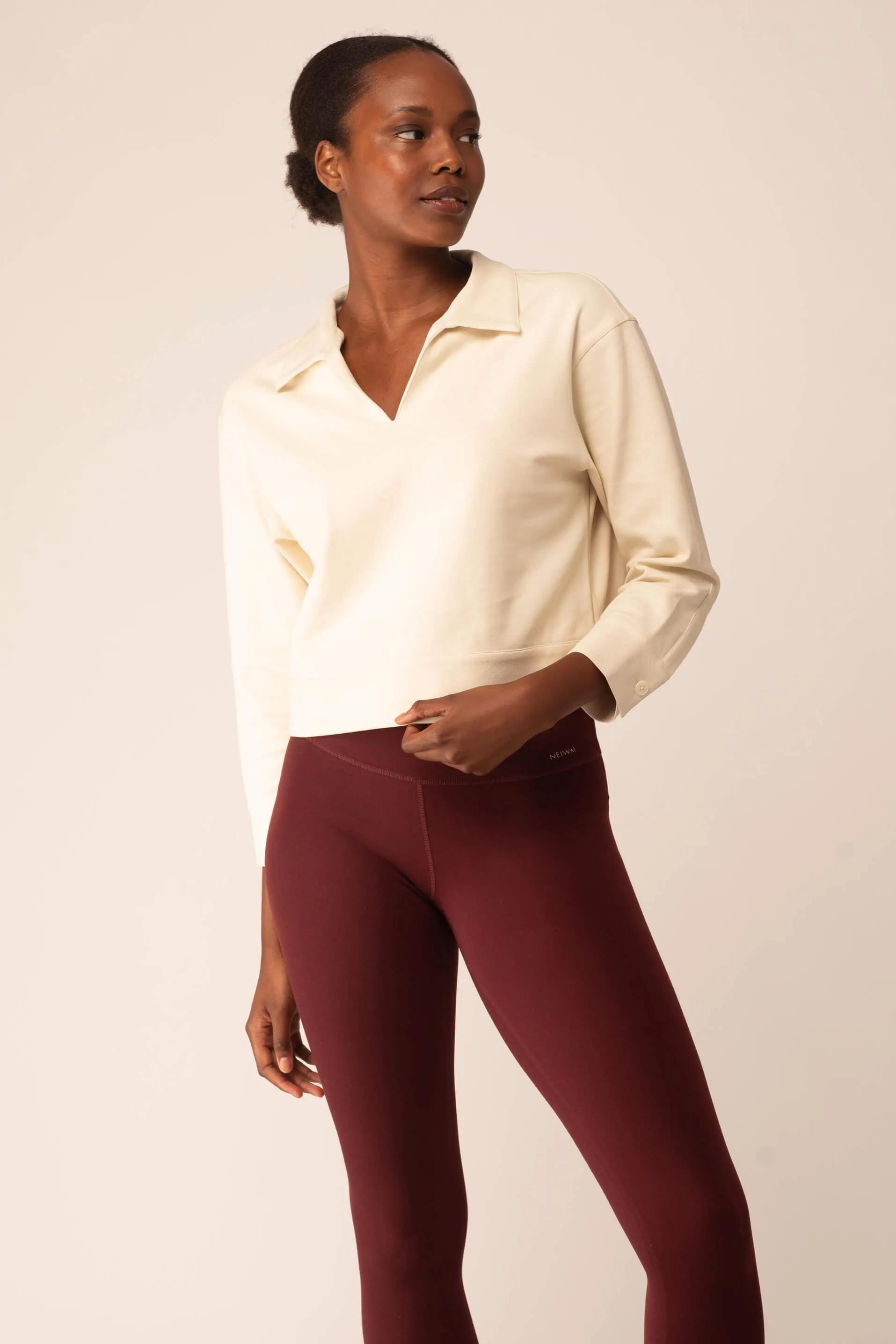 Hang Out Long Sleeve Polo Shirt