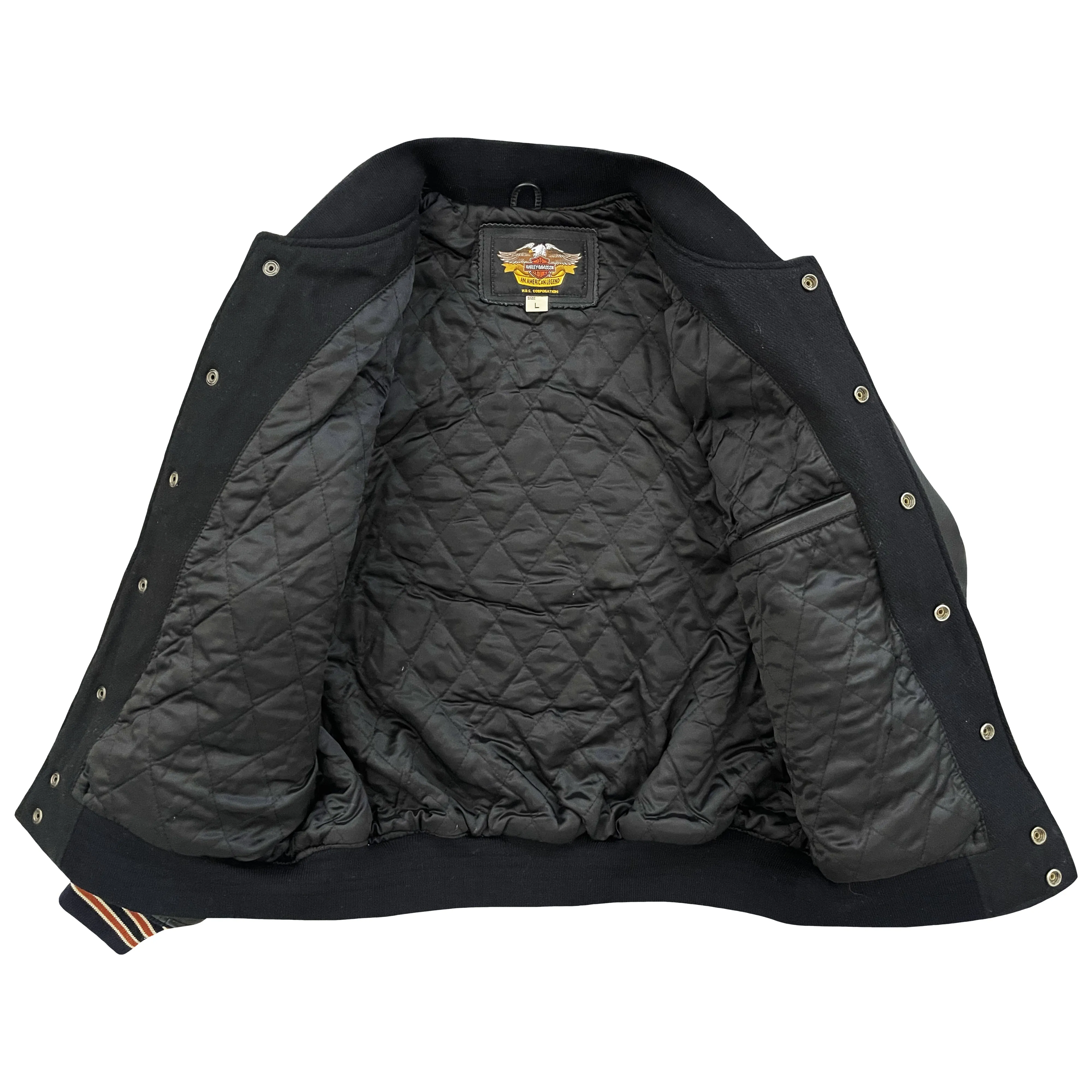 Harley Davidson Varsity Jacket - M
