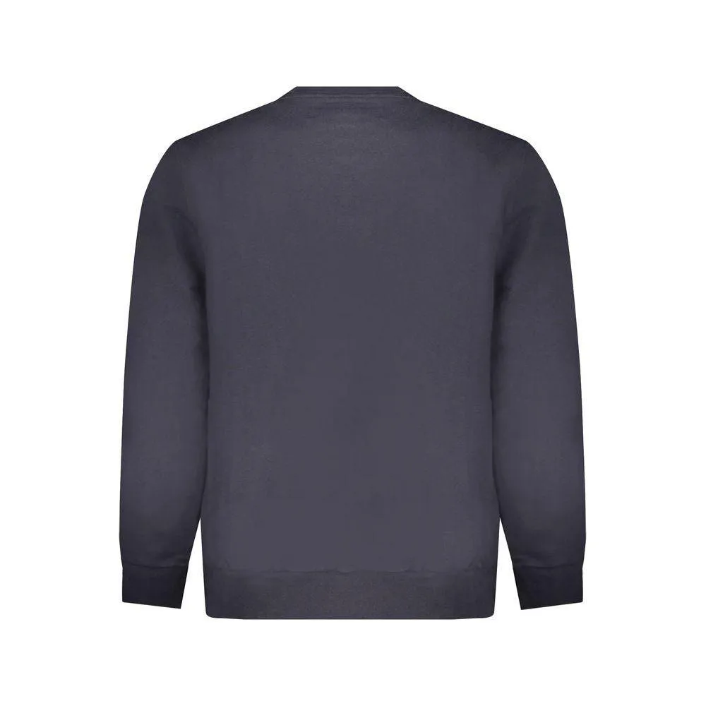 Harmont & Blaine Blue Cotton Sweater