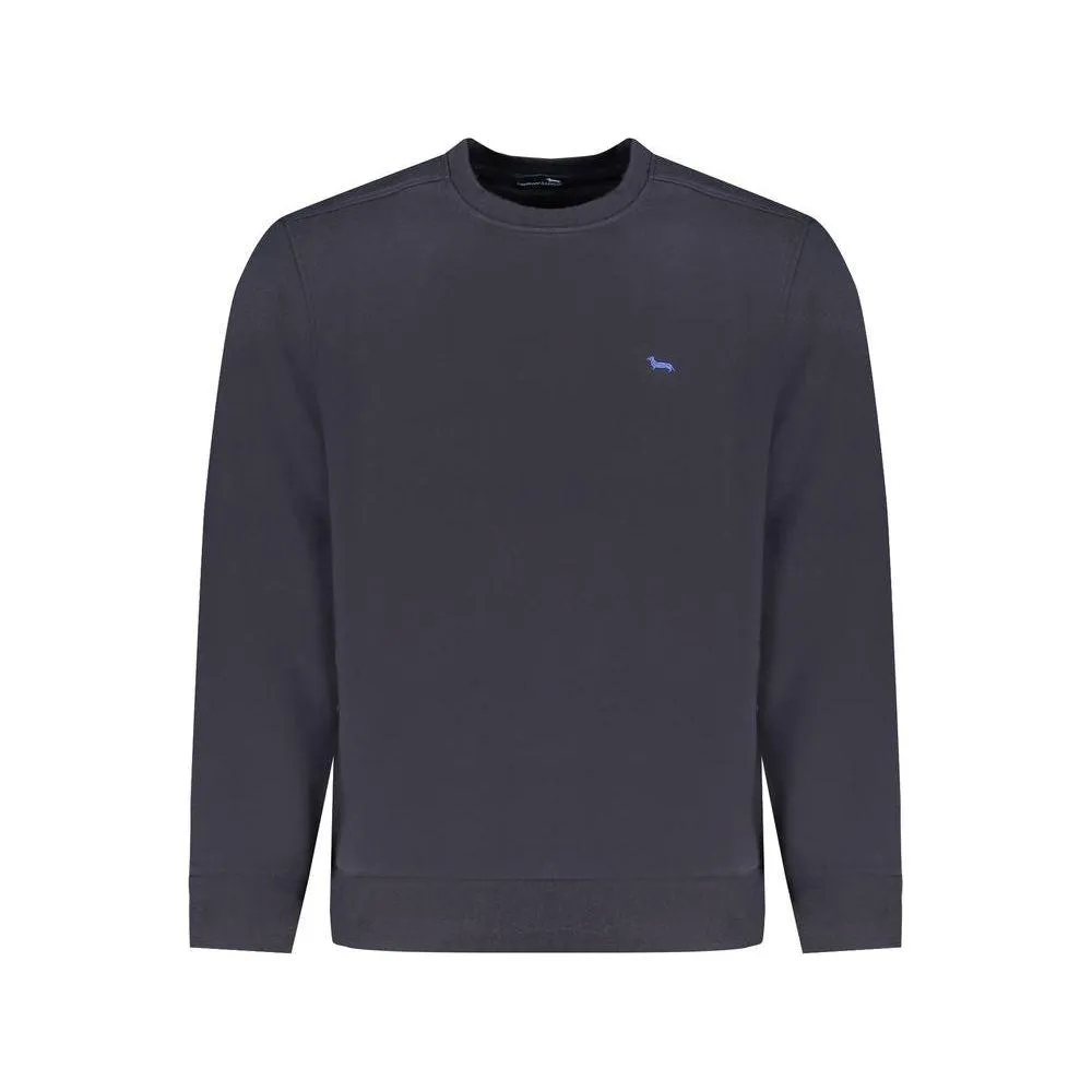 Harmont & Blaine Blue Cotton Sweater
