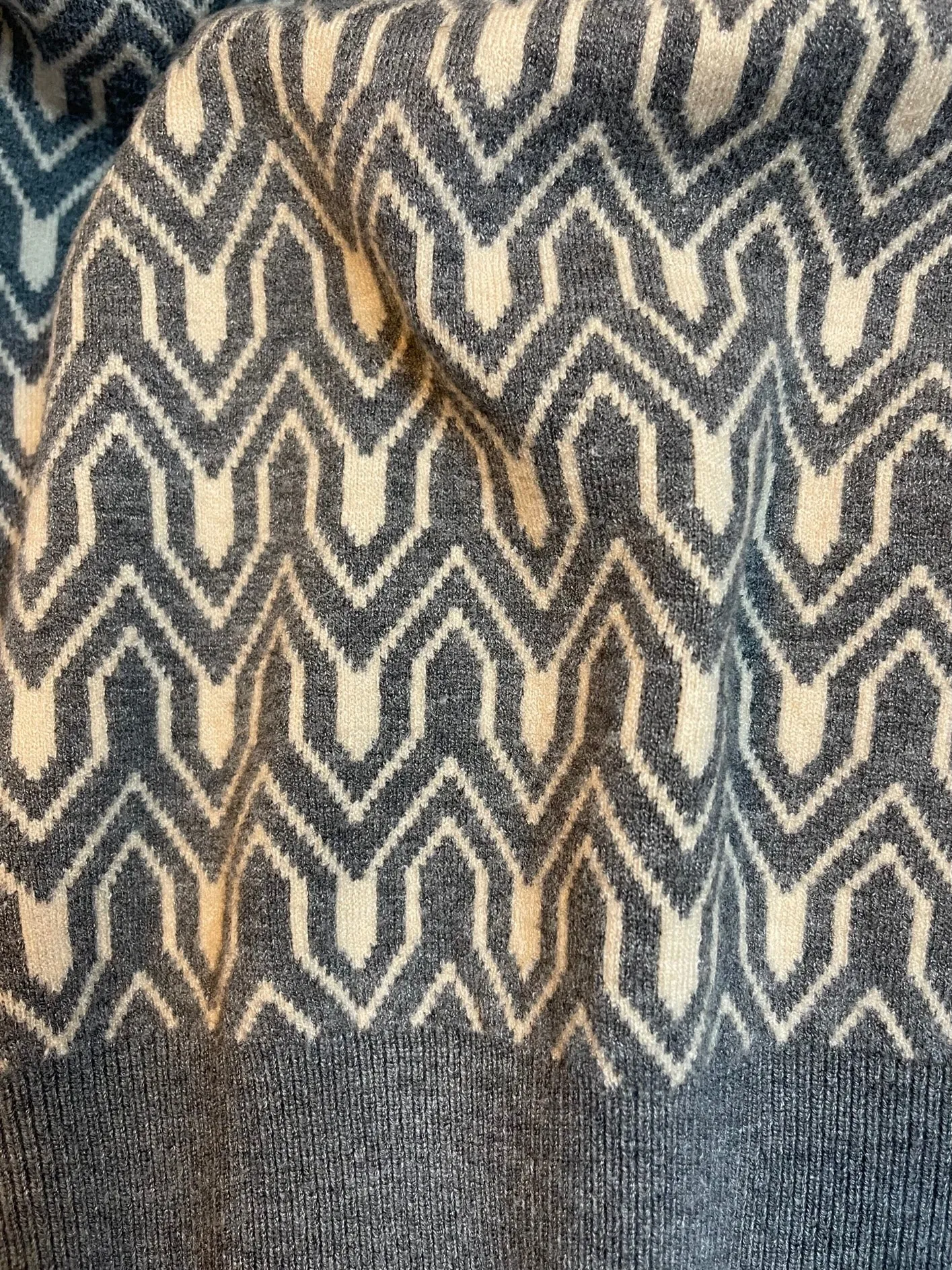 JACQUARD KNIT LOUNGE FLARE PANT