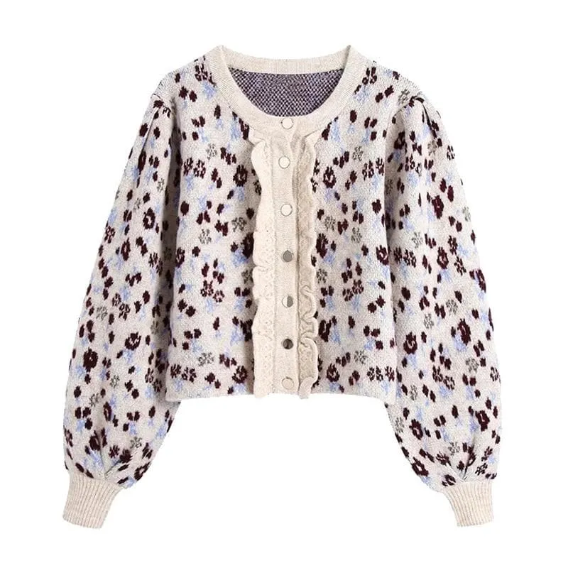 JACQUARD KNITTED SWEATER