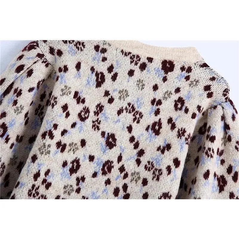 JACQUARD KNITTED SWEATER