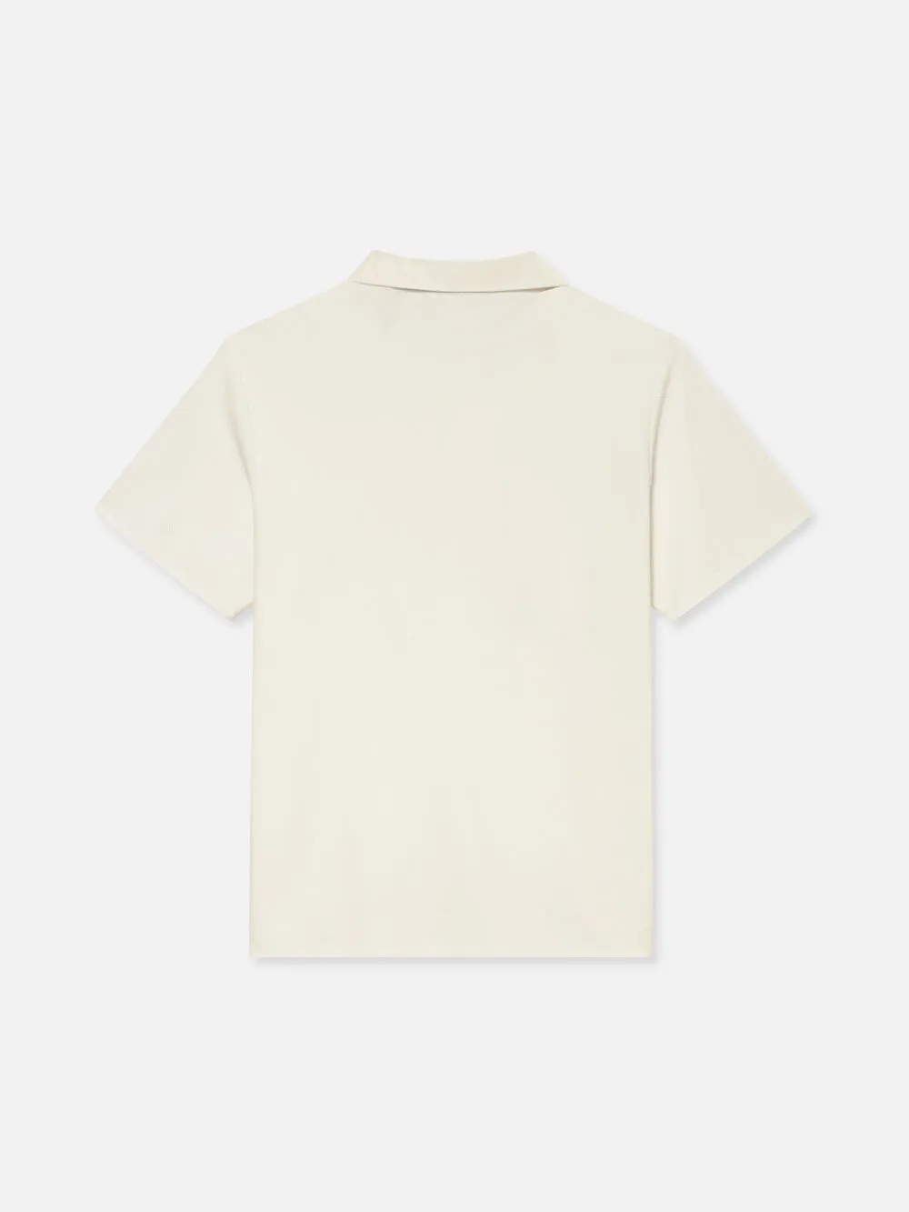 Jacquard Polo -- Off White