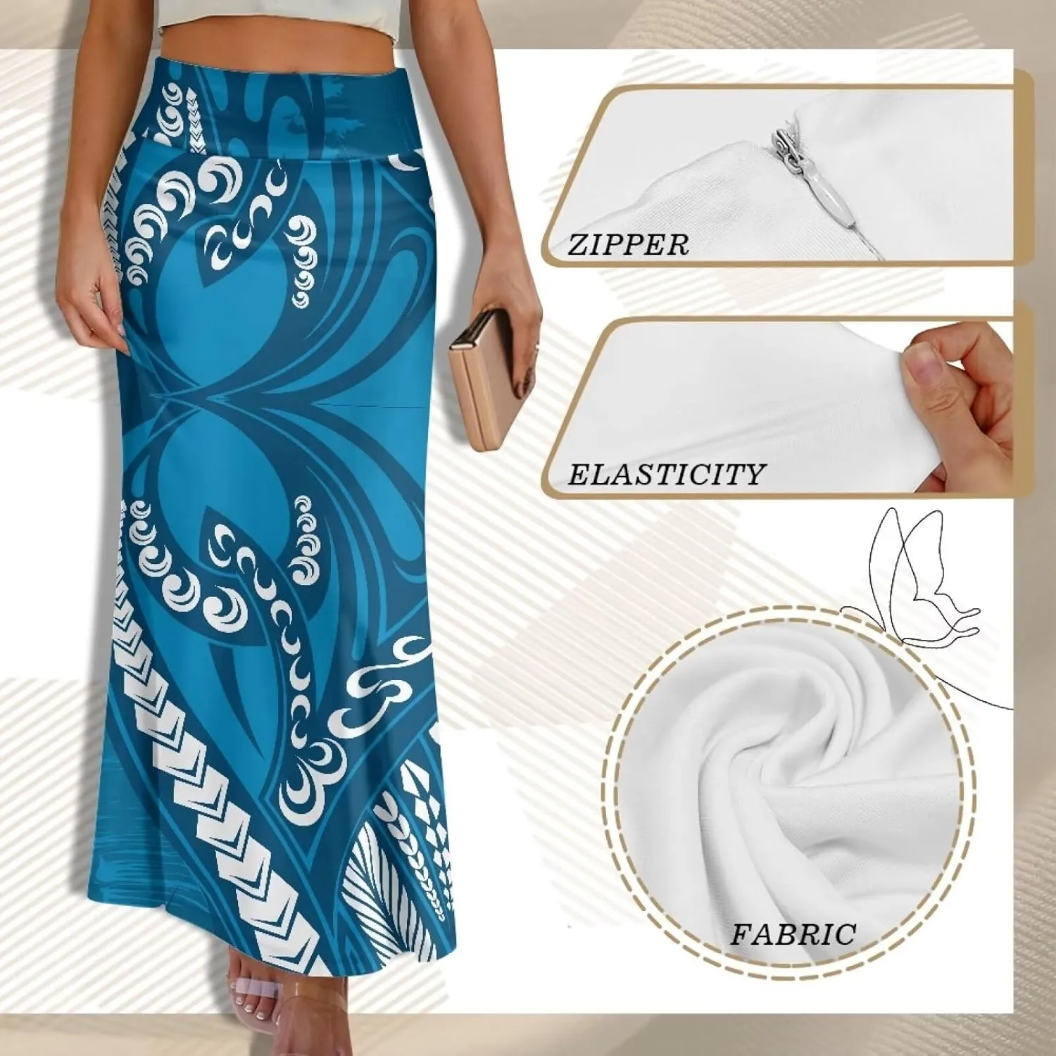 Long Skirts for Women Fall Flared Midi Skirt Flowy Maxi Skirt High Waist Ankle Length Pencil Skirt A-Line Skirts