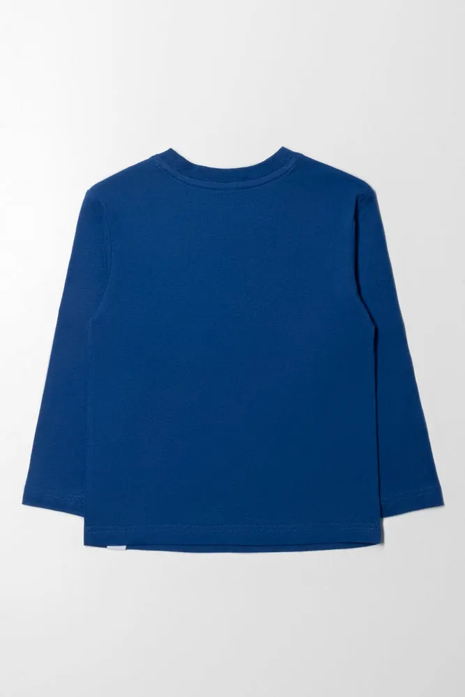 Long Sleeve T-Shirt Blue
