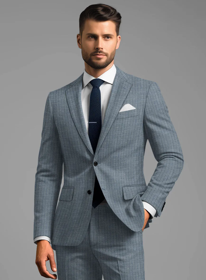 Loro Piana Caterina Wool Silk Linen Suit