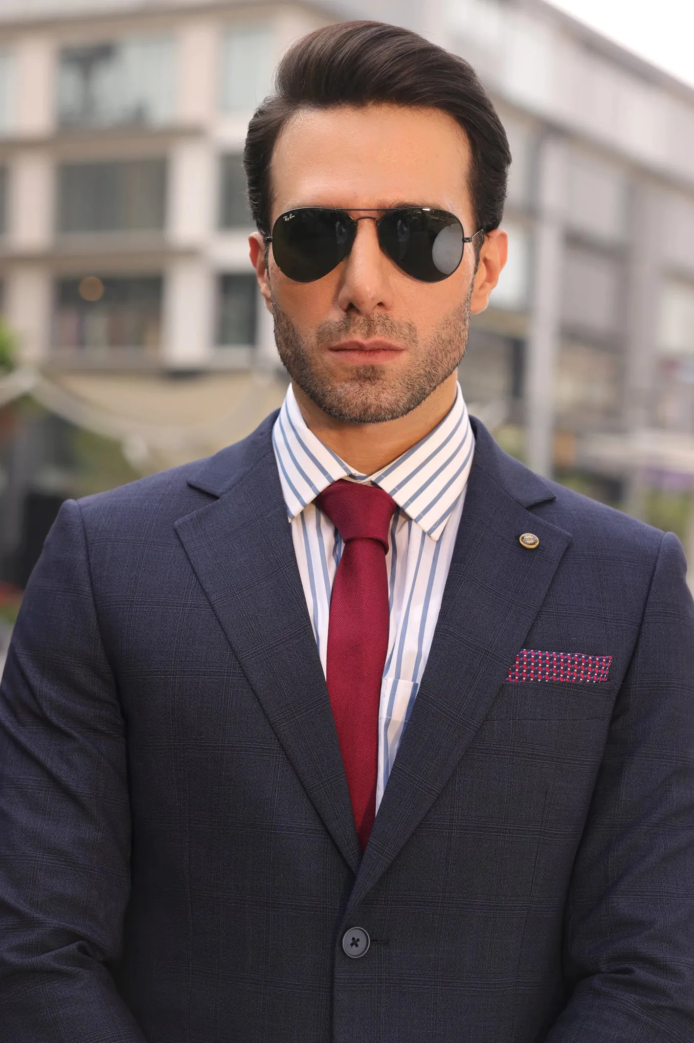 Men's 2PC Blue Formal Suit
