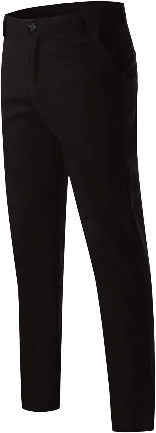 Mens Fashion Joggers Solid Color Trousers Casual Cotton Cargo Pants Loose Fit Hiking Pants Gym Sweatpants Overalls