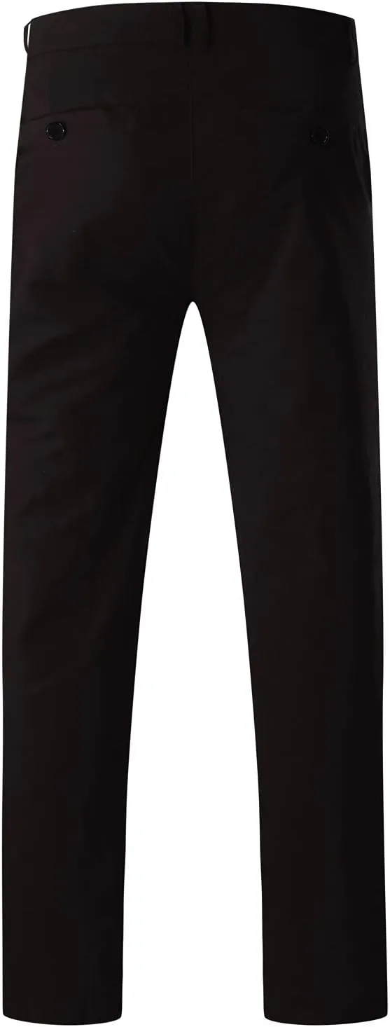 Mens Fashion Joggers Solid Color Trousers Casual Cotton Cargo Pants Loose Fit Hiking Pants Gym Sweatpants Overalls