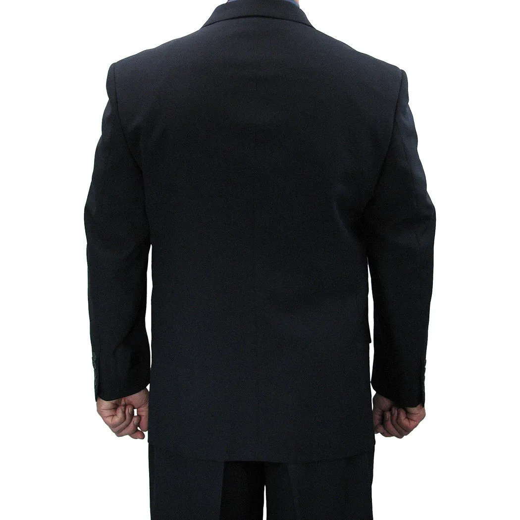 Men's Regular Fit Double-Breasted Dress Suit Navy