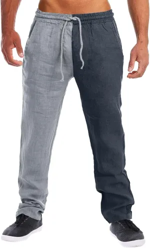 Mens Sweatpants with Pockets Big and Tall Sweat Pants with Pocket Cargo Pants for Men Slim Fit Men's Workout Athletic
