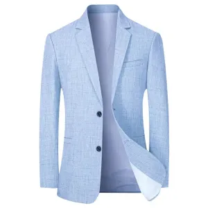 Men's Vintage-Style Slim Fit Blazer