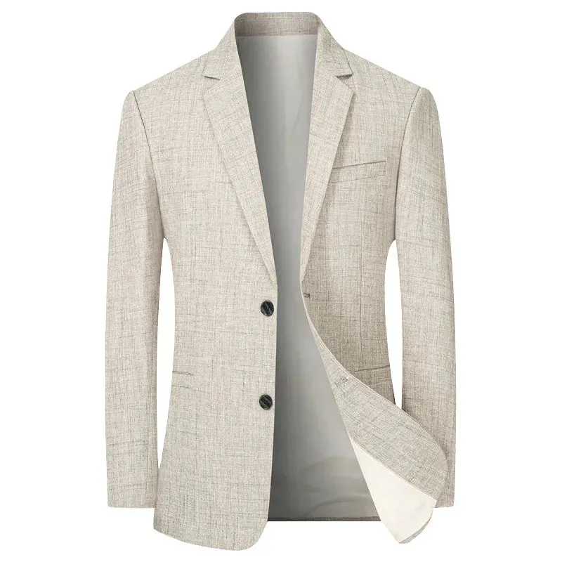 Men's Vintage-Style Slim Fit Blazer