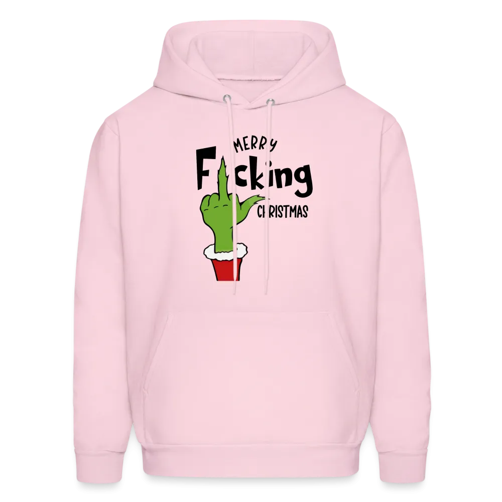 Merry F*cking Christmas Grumpy Middle Finger Hoodie