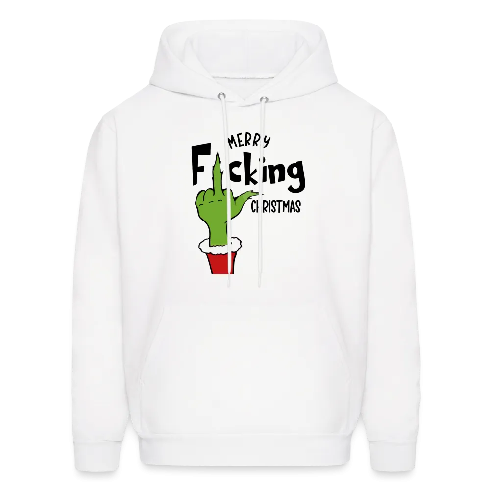 Merry F*cking Christmas Grumpy Middle Finger Hoodie