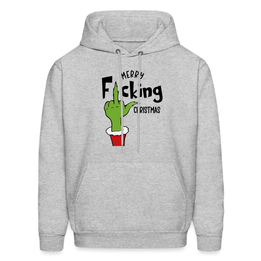 Merry F*cking Christmas Grumpy Middle Finger Hoodie