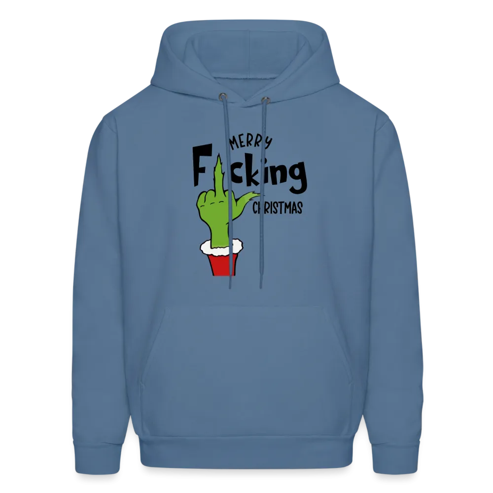 Merry F*cking Christmas Grumpy Middle Finger Hoodie