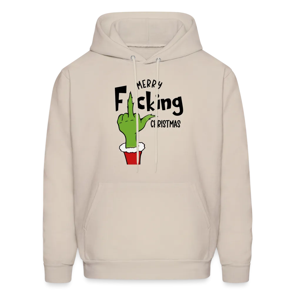 Merry F*cking Christmas Grumpy Middle Finger Hoodie