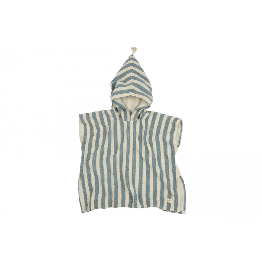 nobodinoz Portofino Poncho 3-6 Years Blue Stripes