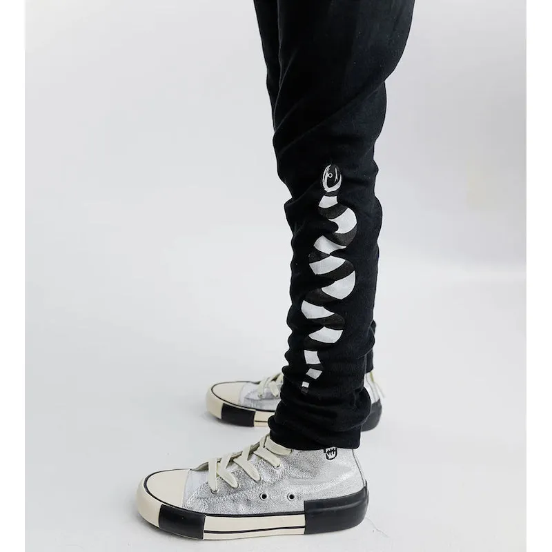 NUNUNU Bling High Tops Silver