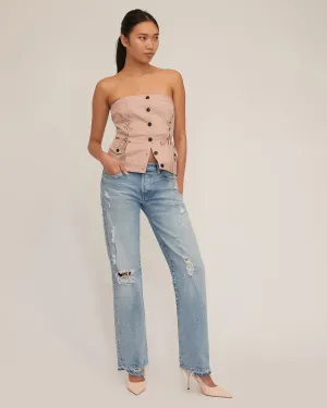 Oakley Canvas Lace Up Corset