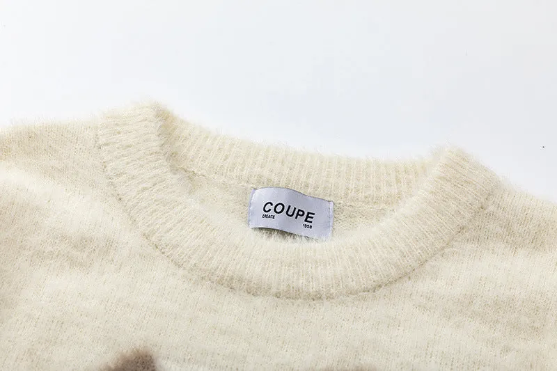 Penguin Sweater Starry Knit