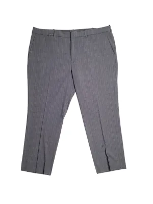 Perry Ellis Portfolio Mens Modern Fit Stretch Dress Pants Mid Grey 32 x 30