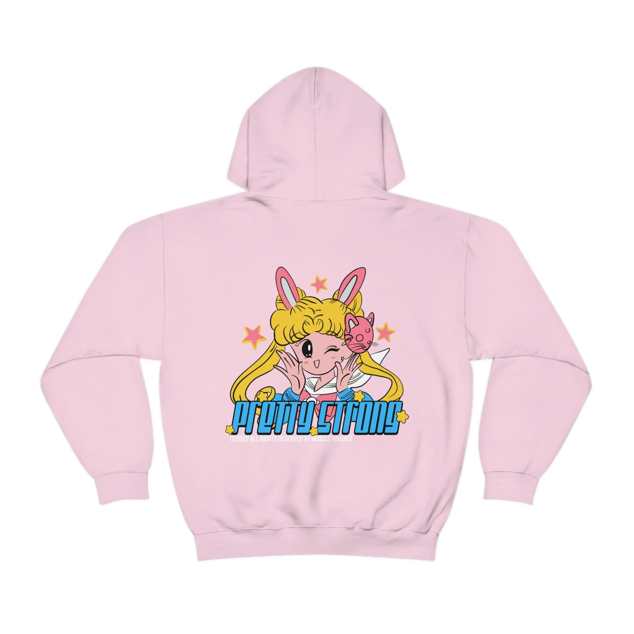 PRETTY STRONG (ANIME GIRL)  - HOODIE