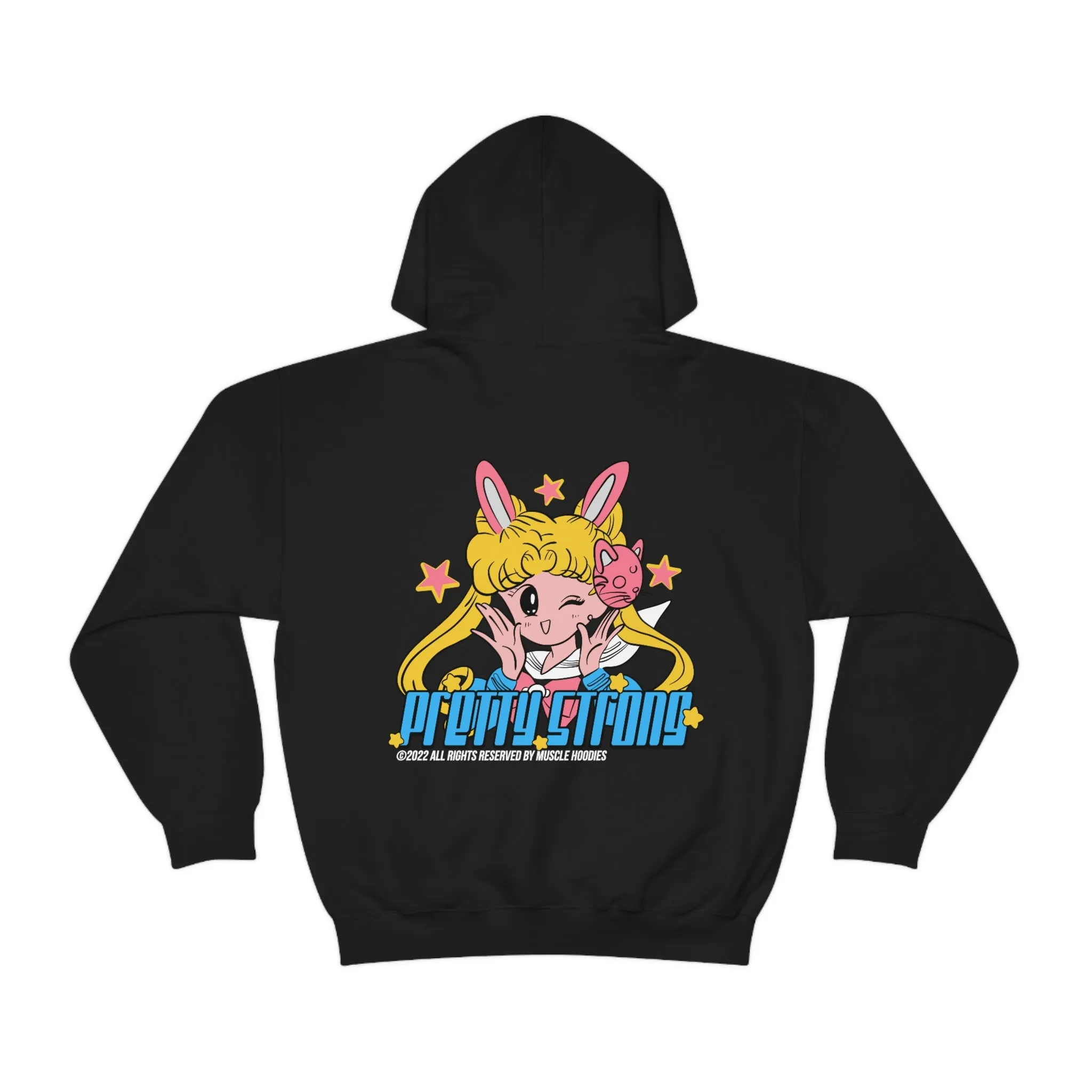 PRETTY STRONG (ANIME GIRL)  - HOODIE