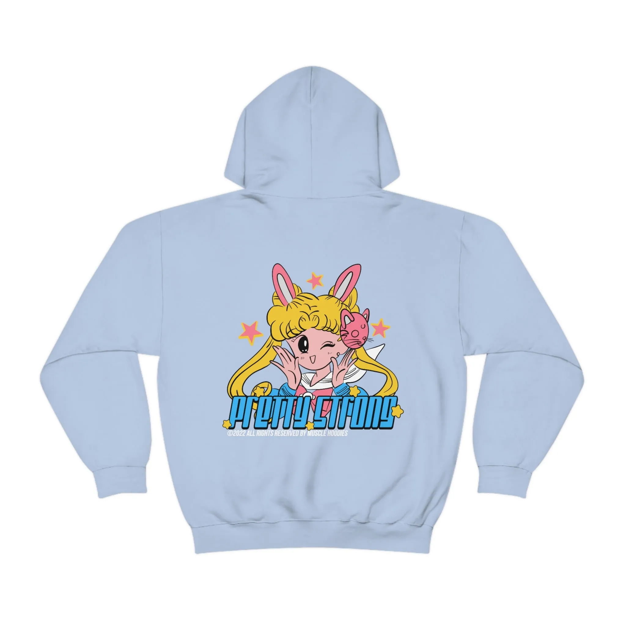 PRETTY STRONG (ANIME GIRL)  - HOODIE