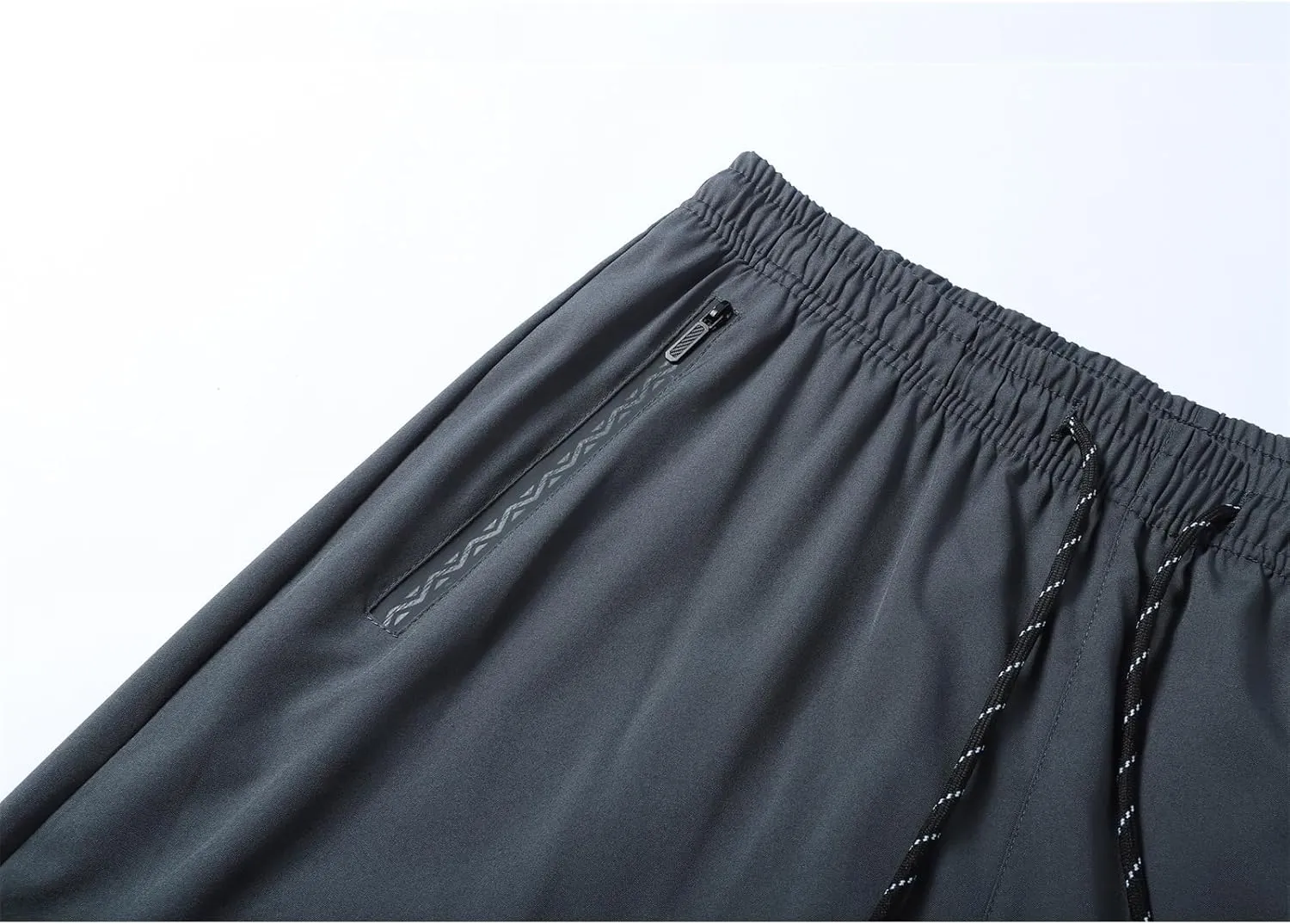 Quick Drying Pants for Men Women Unisex Ultra Stretch Active Zipper Pockets Lightweight Breathable Casual Joggers Pants