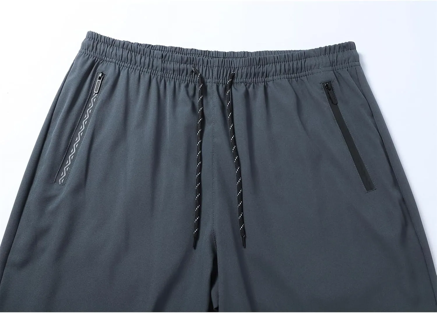 Quick Drying Pants for Men Women Unisex Ultra Stretch Active Zipper Pockets Lightweight Breathable Casual Joggers Pants