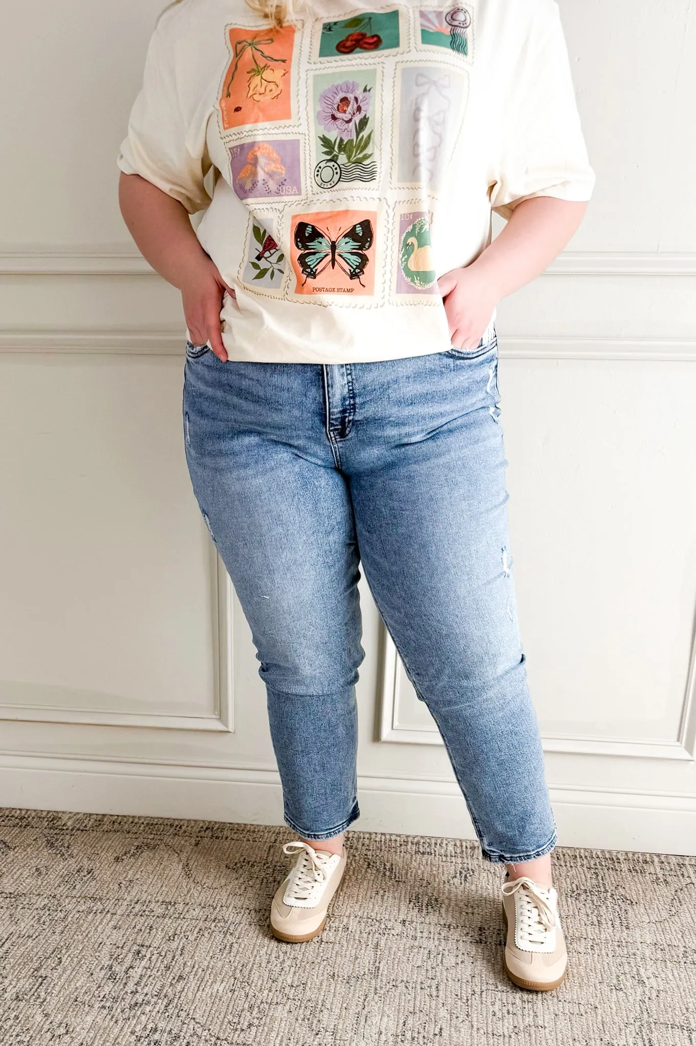 Rachael High Rise Fab Ab Mom Jeans | Kut from the Kloth