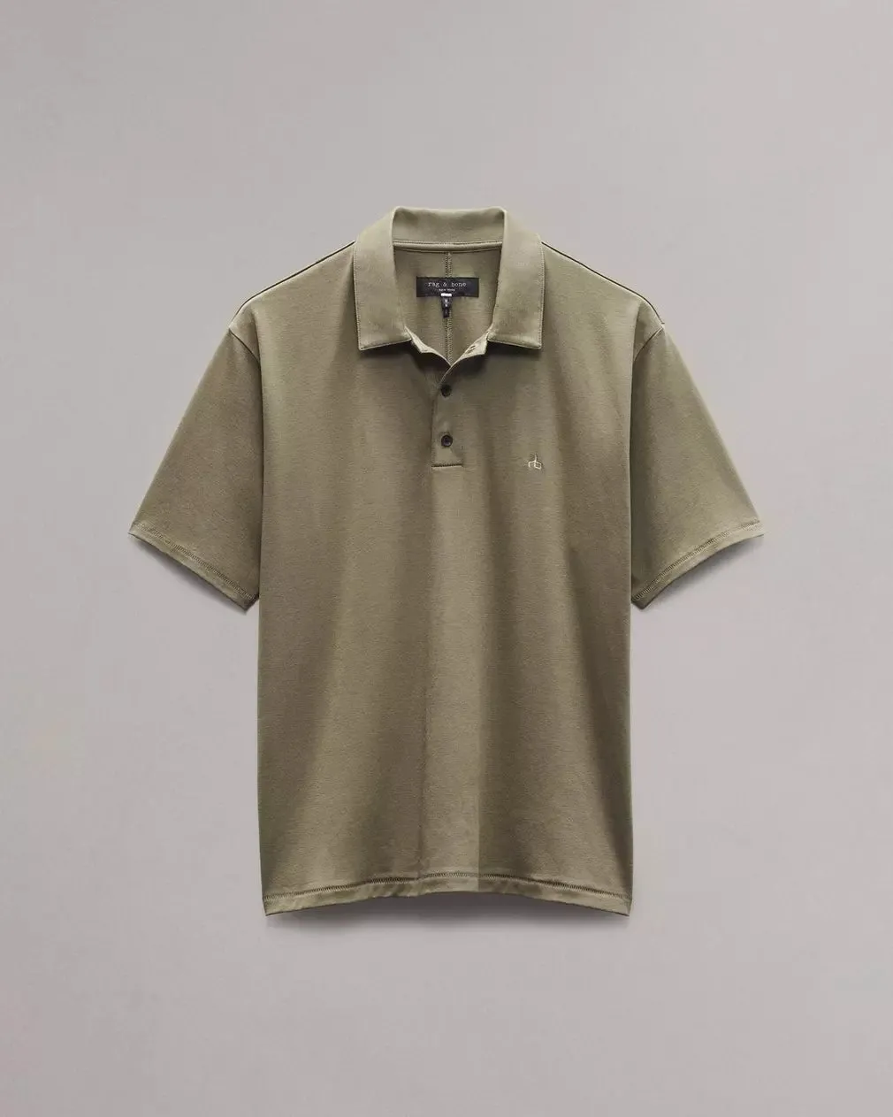 Rag & Bone Pure Pima Polo - Army