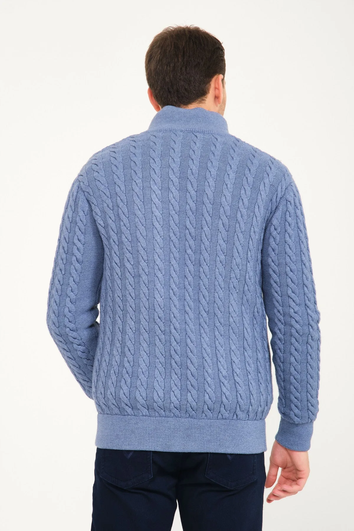Rex Fur Lined Knit Cardigan
