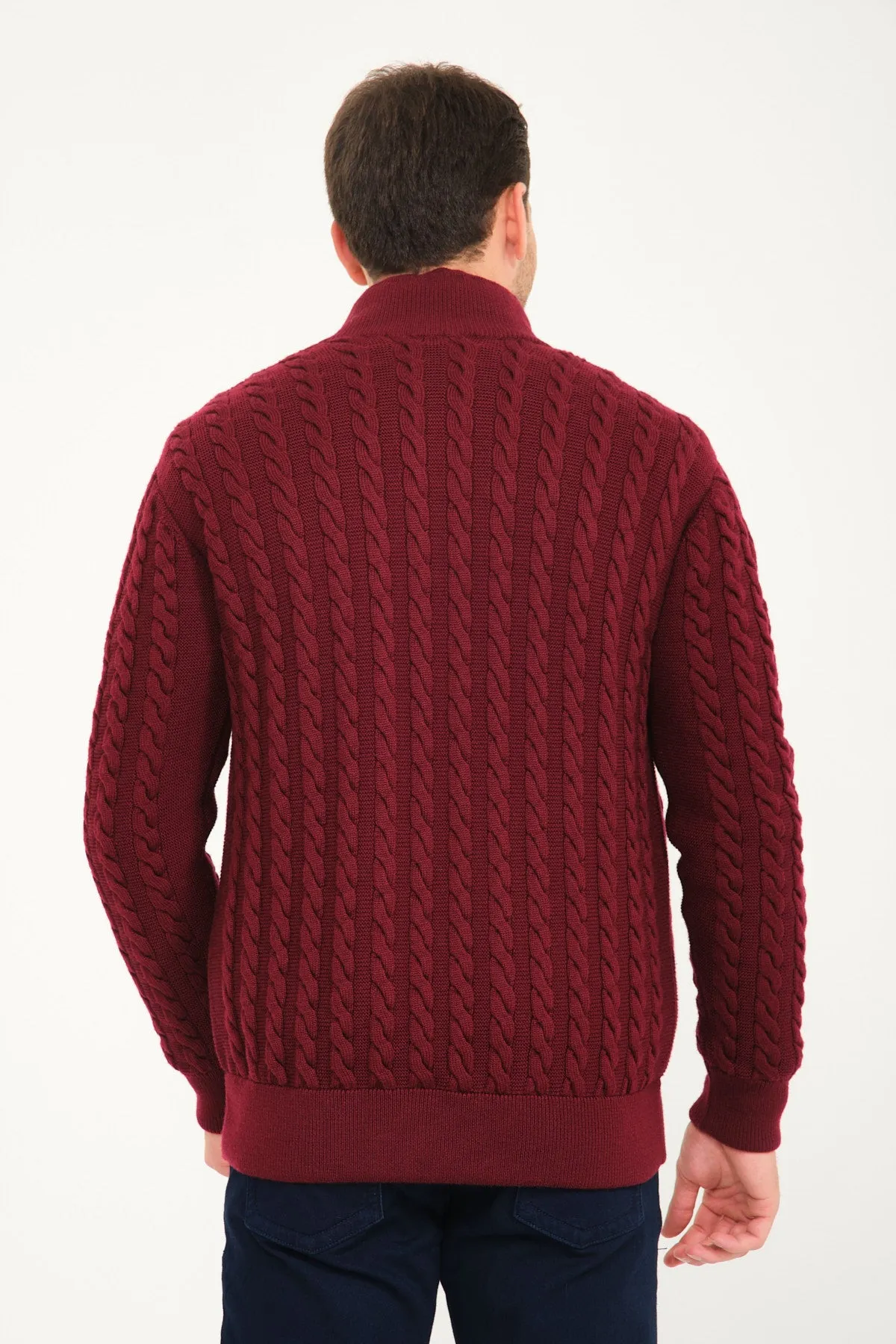 Rex Fur Lined Knit Cardigan