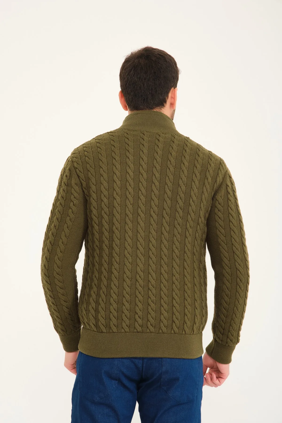 Rex Fur Lined Knit Cardigan