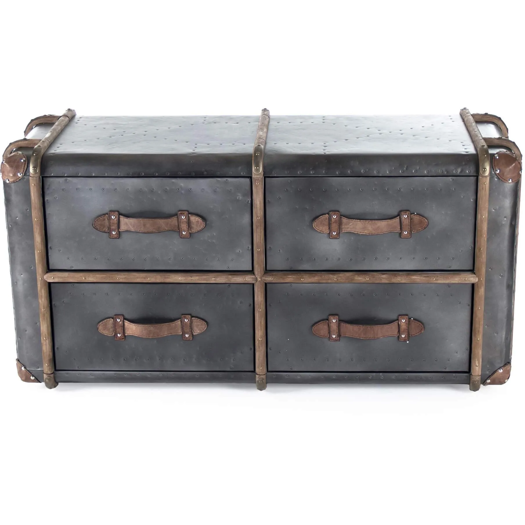 Riveted Iron Steam Chest