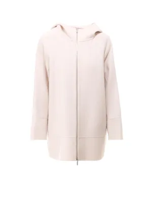 'S Max Mara Zip Up Hooded Coat