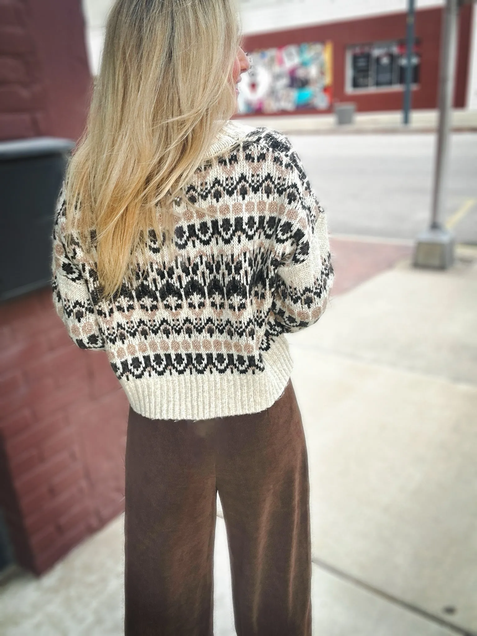 Sage The Label Adorable Expression Sweater