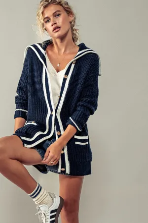 Seaside Chic Knit Cardigan