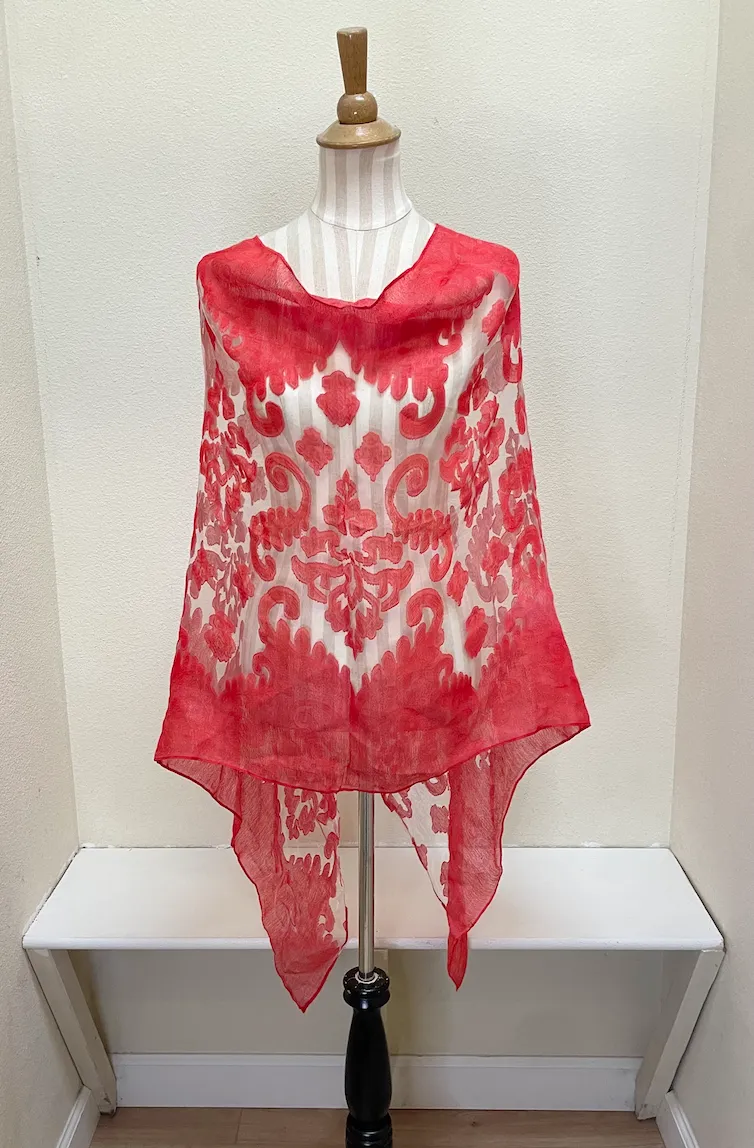 Spain In America Poncho - PRINT 20
