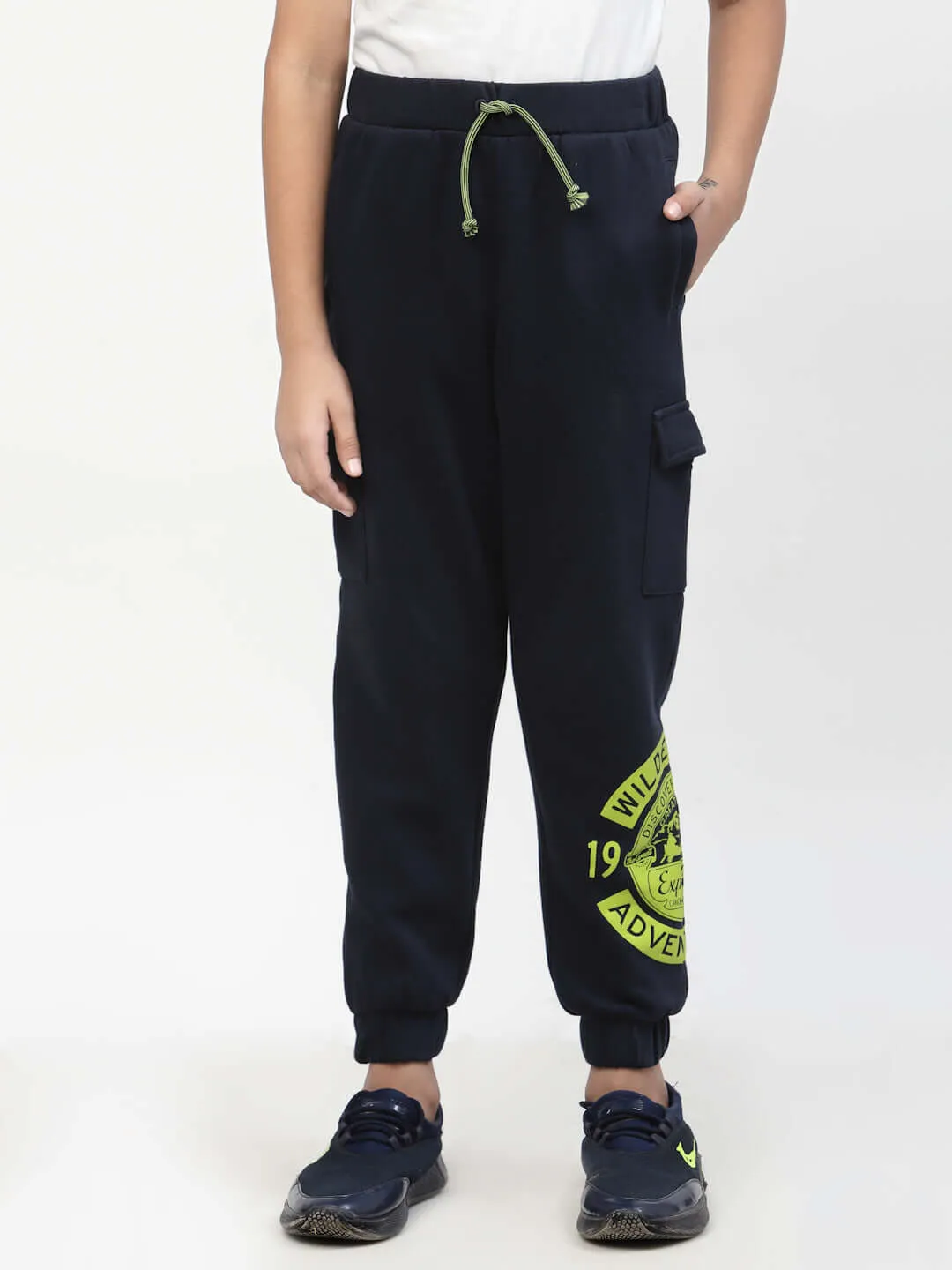 Spunkies Wild Adventure Organic Cotton Jogger Black