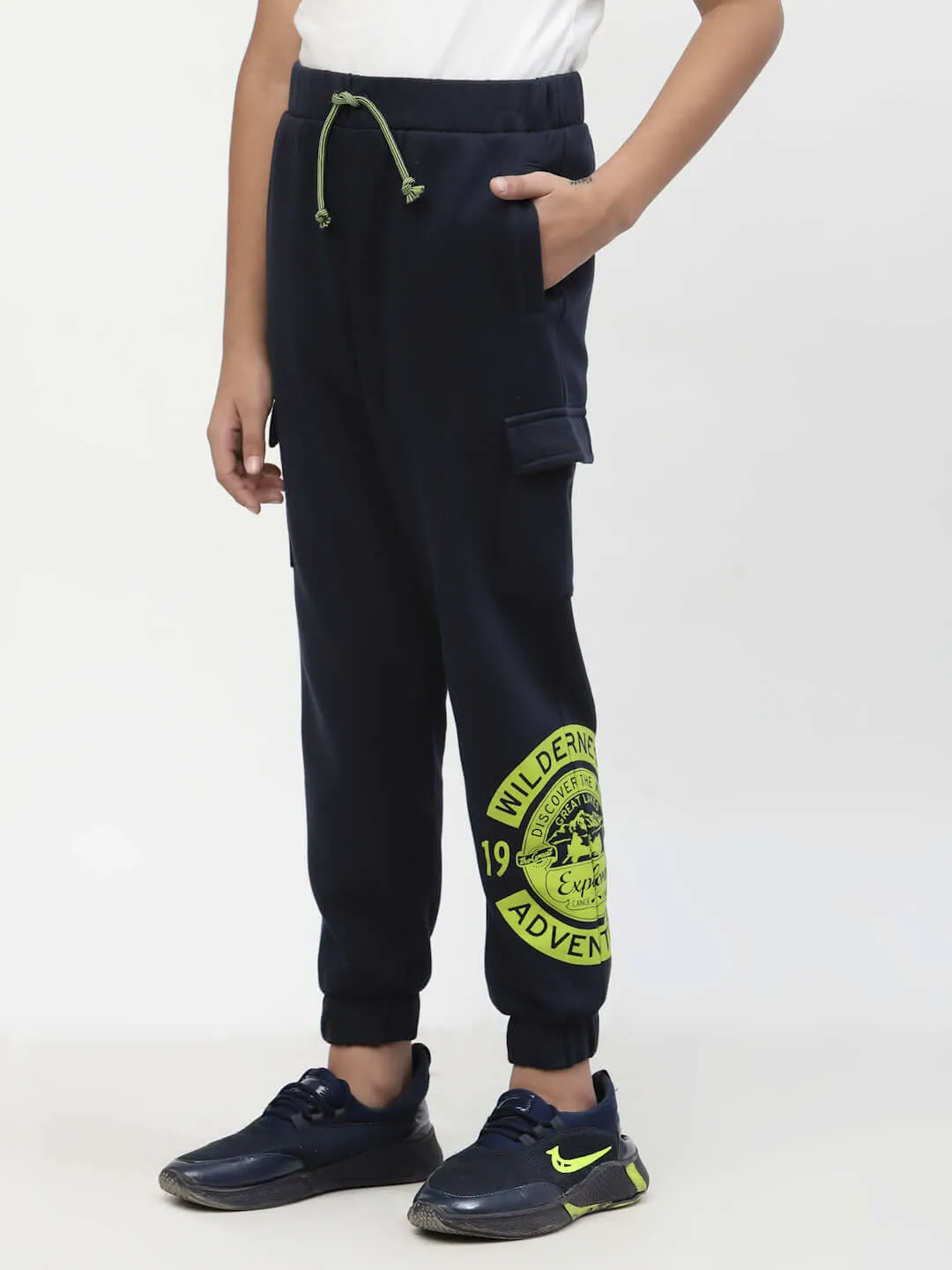 Spunkies Wild Adventure Organic Cotton Jogger Black