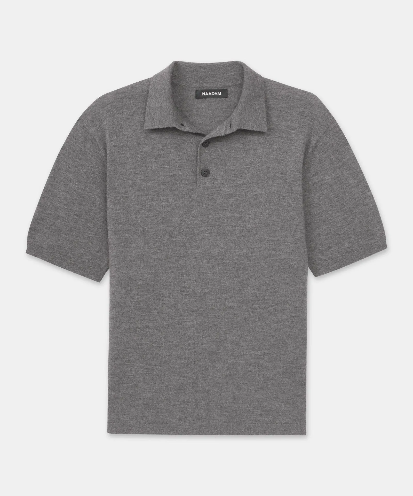 Super Fine Cashmere Short Sleeve Polo