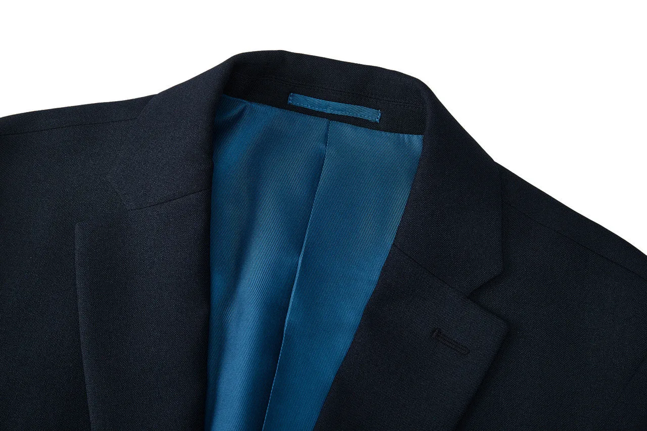 Teflon Finishing Stain Resistant Suit in Regular Fit