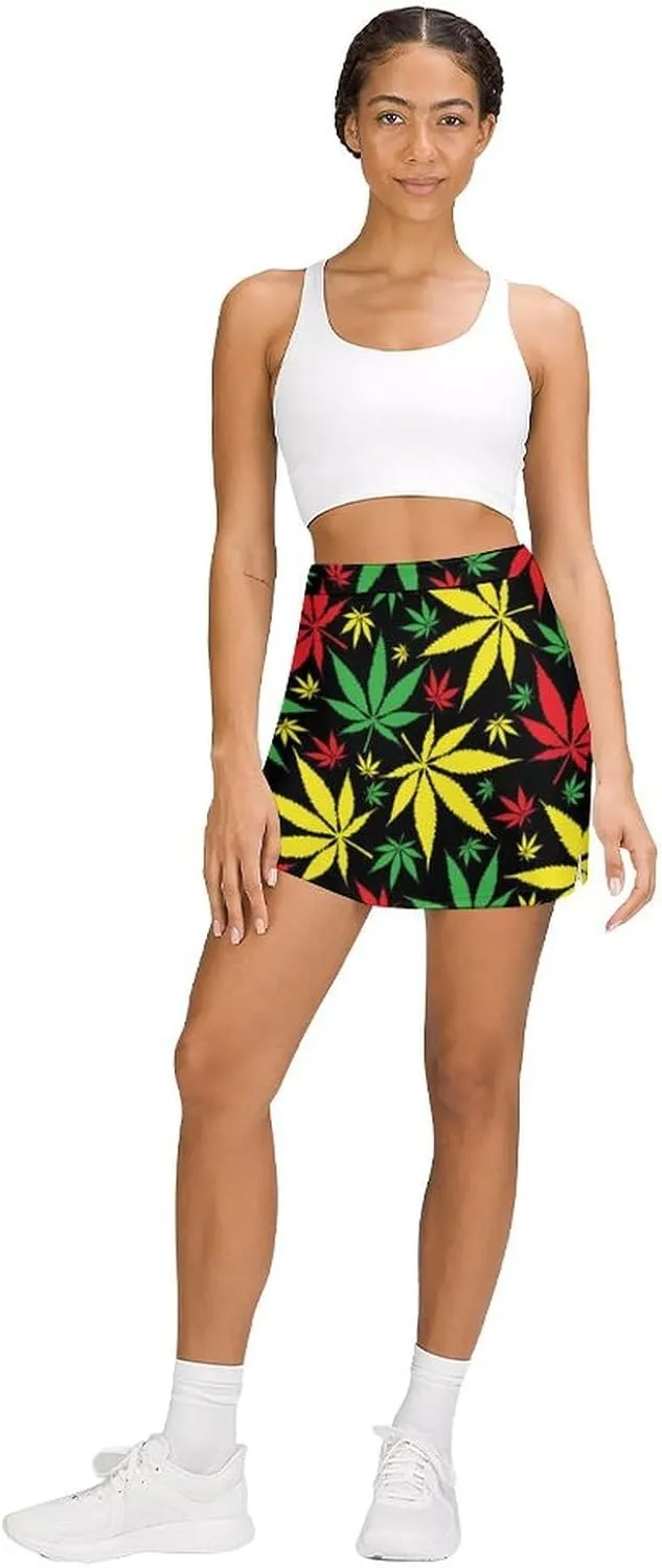 Tennis Skirts for Women with Pockets High Waisted Athletic Golf Skorts Skirts