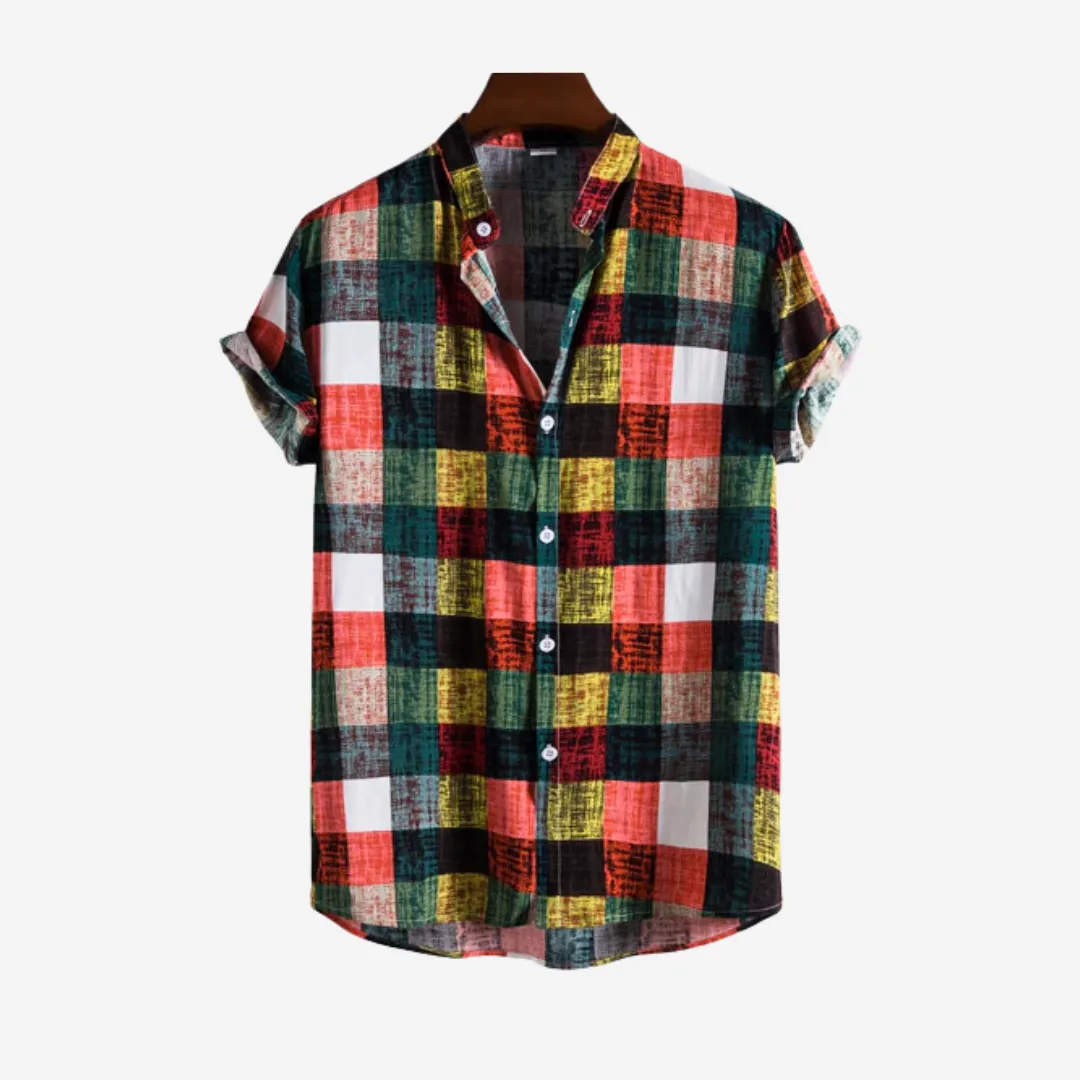 Tom Carter's Timeless Plaid Button-Up