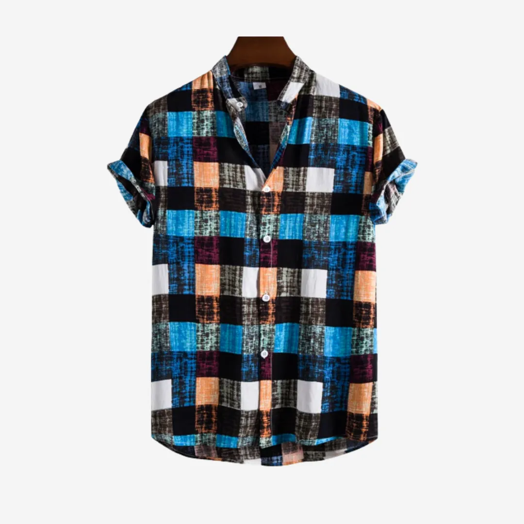 Tom Carter's Timeless Plaid Button-Up